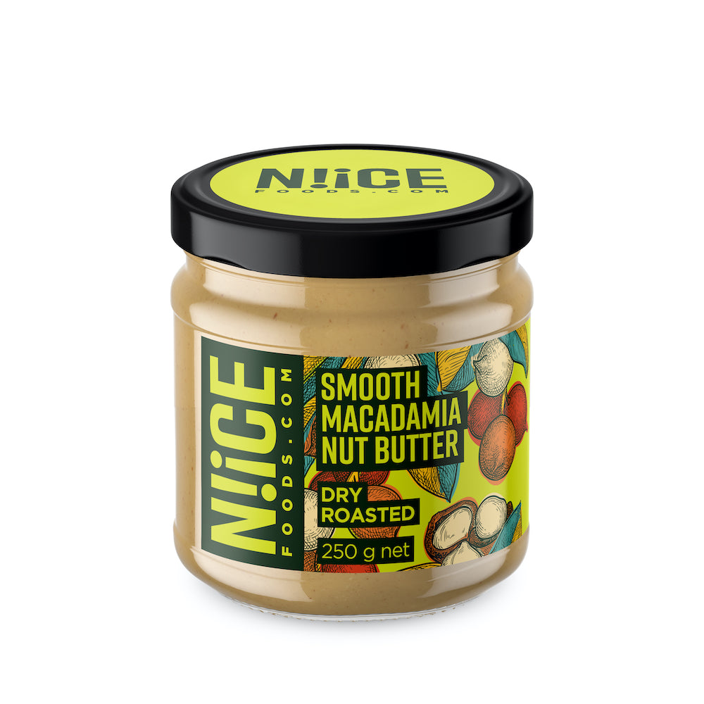 Niice Foods Smooth Macadamia Butter 250g