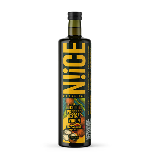 Niice Foods Macadamia Oil Cold Pressed 750ml